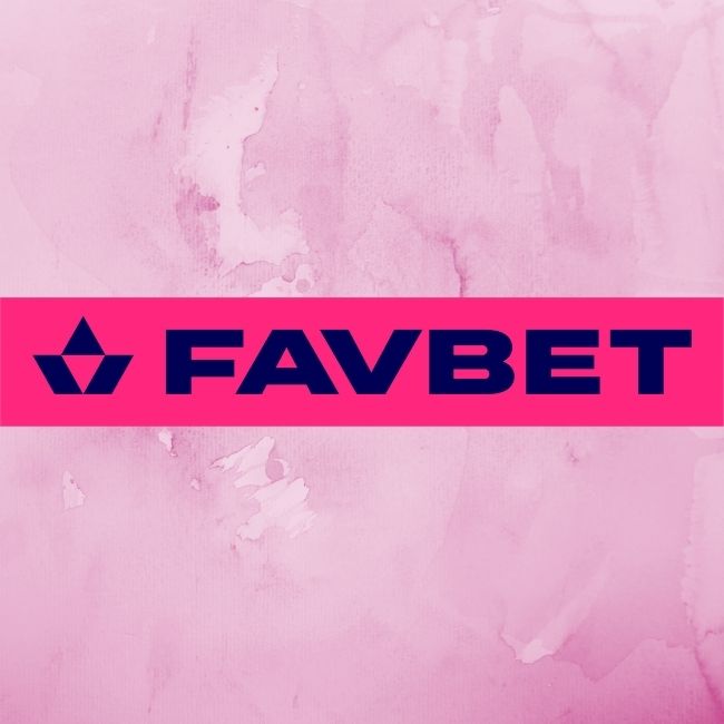 Favbet logo pink